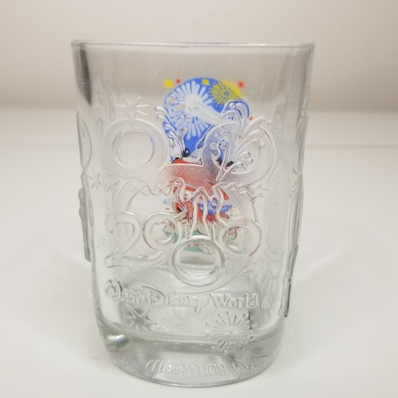 Vintage Walt Disney World Celebration McDonalds 2000  Mickey Mouse Glass 12oz - Picture 5 of 11